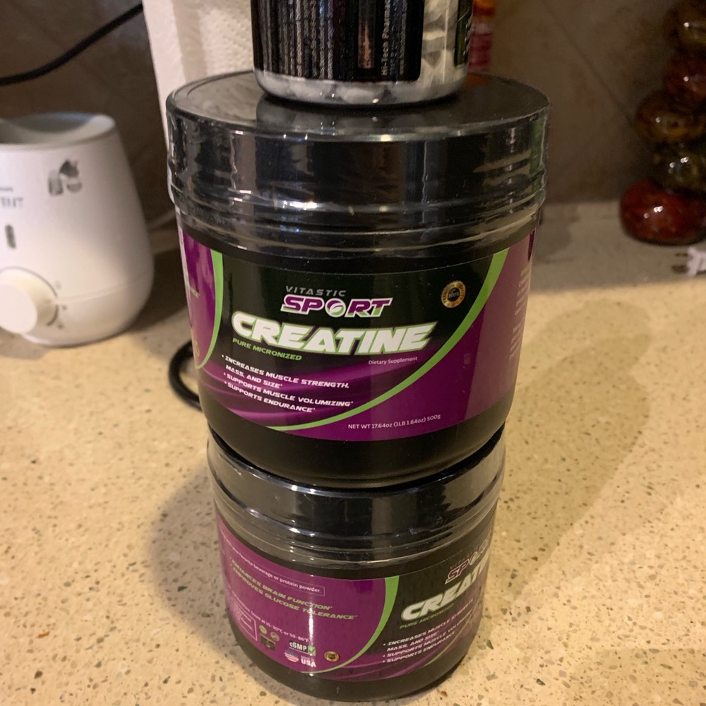 2 bottles of creative and anavar